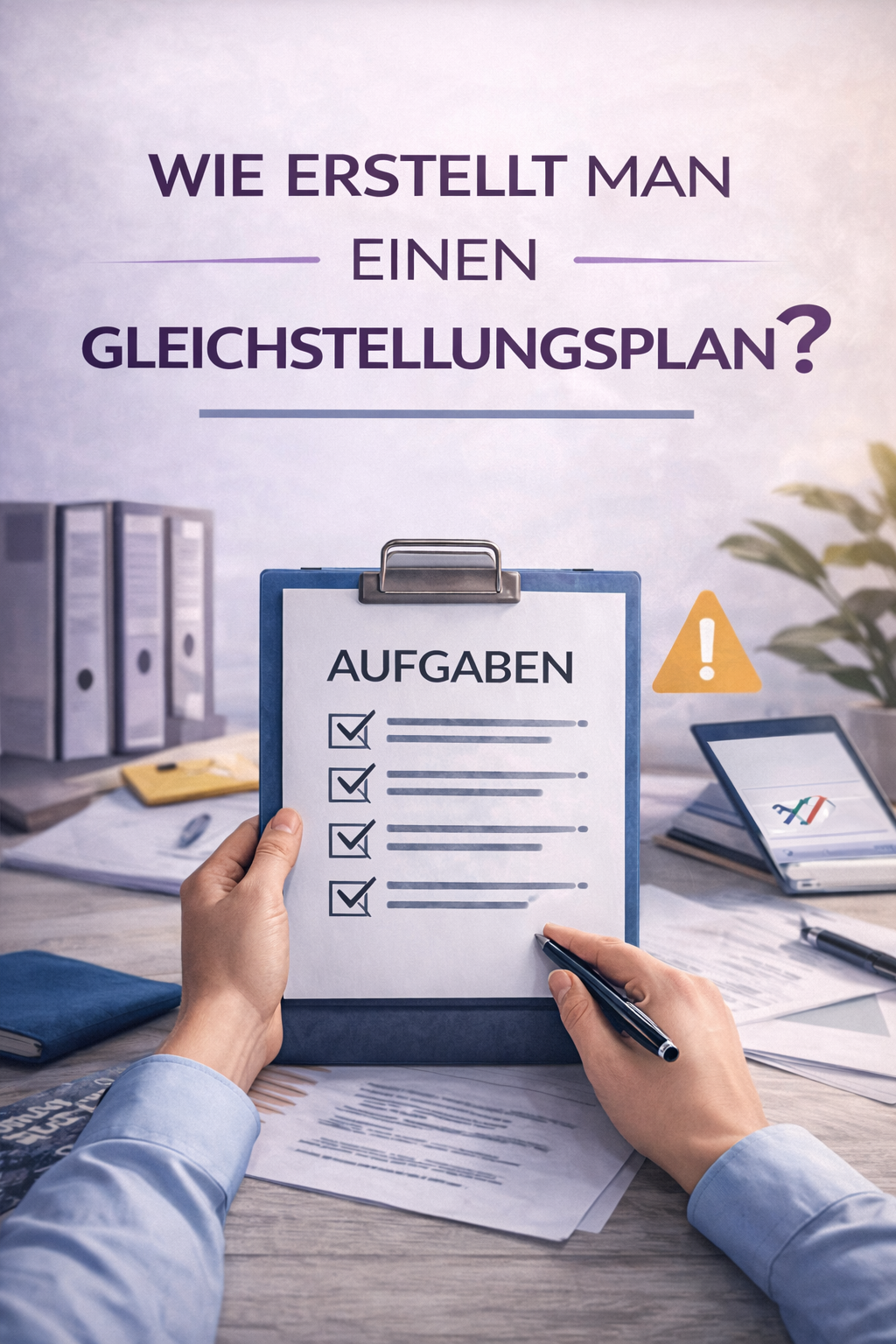 wie erstellt man einen Gleichstellungsplan