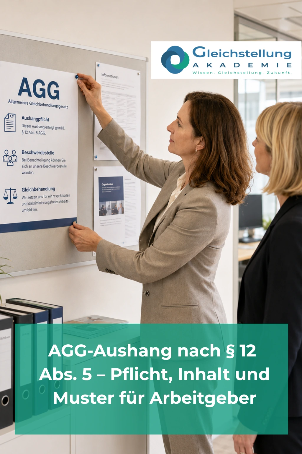 AGG-Aushang nach § 12 Abs. 5 – Pflicht, Inhalt und Muster für Arbeitgeber